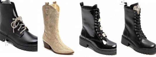 Bling Bling: De trend van schoenen met studs, steentjes, nep-diamanten en clips