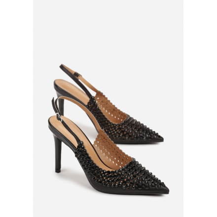 Rose - Zwarte pumps